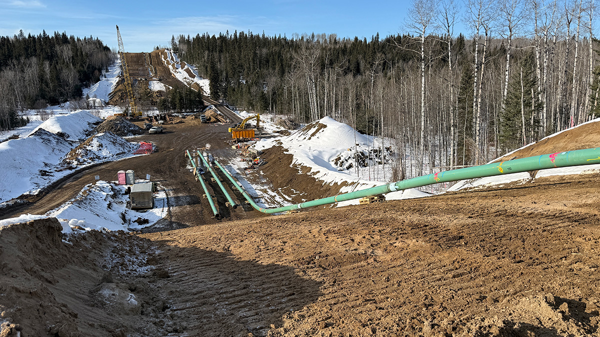 Leming Lake welding