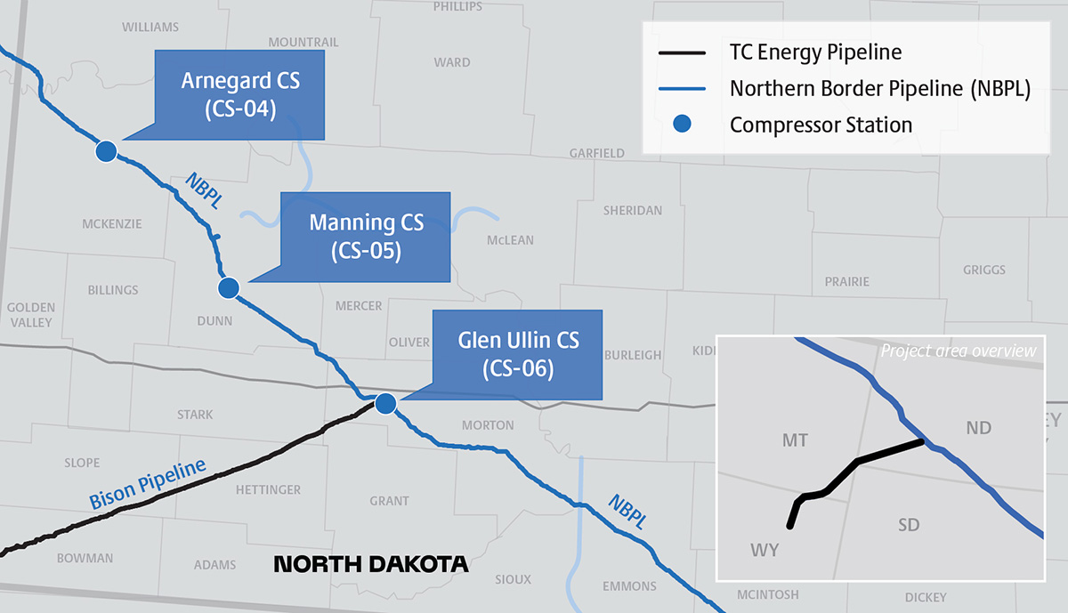 Northern Border Pipeline System (NBPL) 